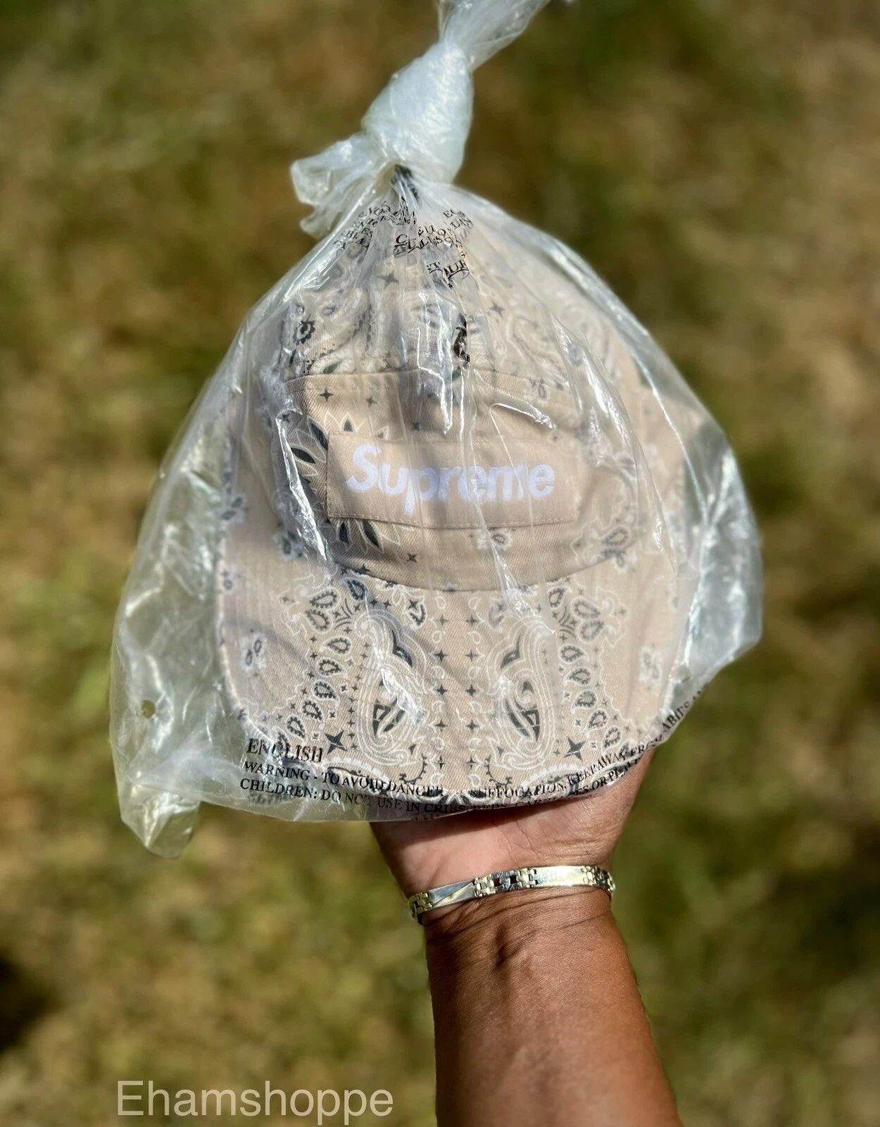 Casquette de camp bandana suprême