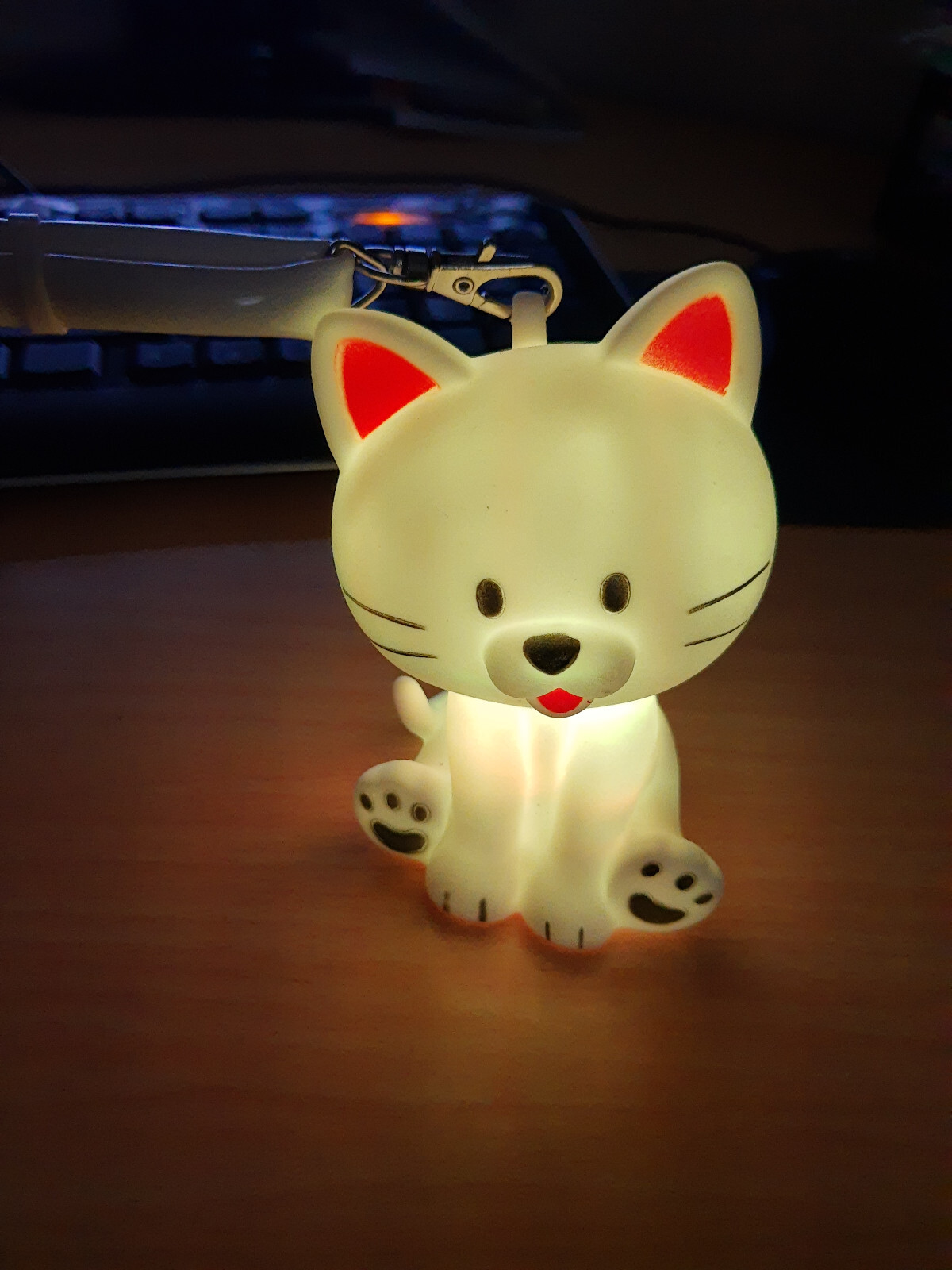 Concert WHITE CAT Multi-Function GLOW Necklace fo… - image 7