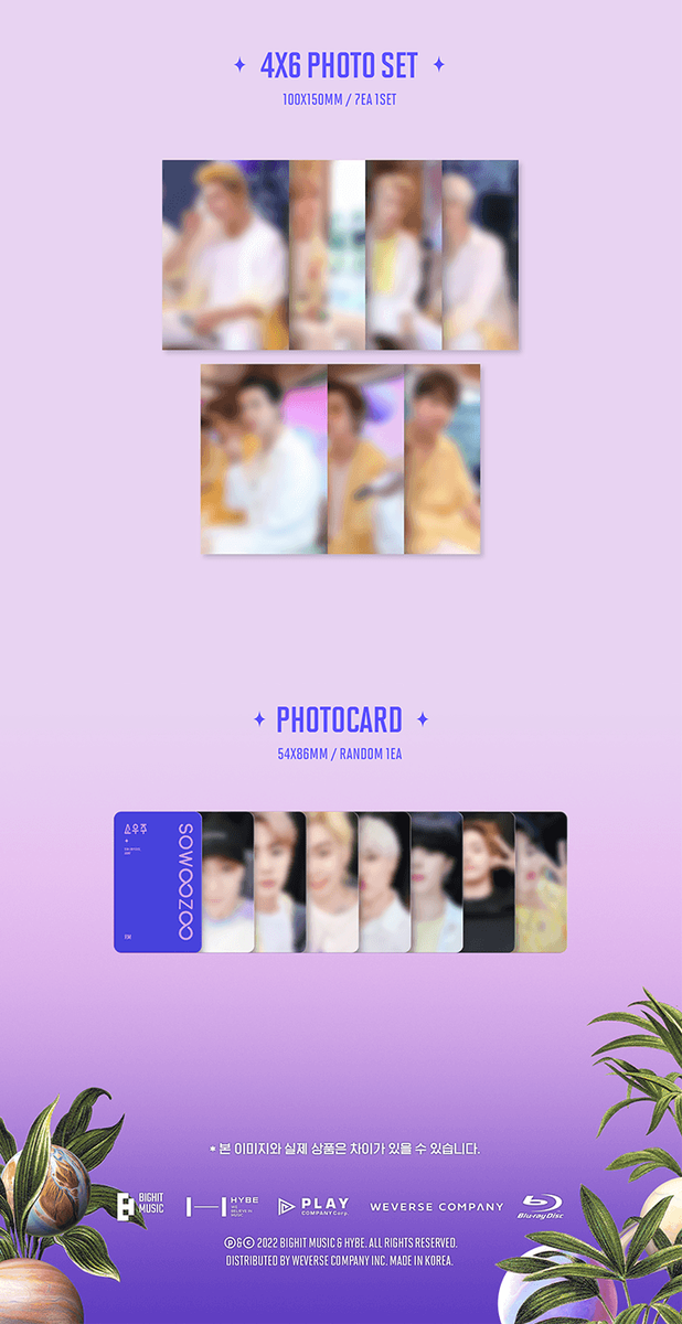 BTS - 2021 MUSTER SOWOOZOO Blu-ray + Store Gift Photos & Stickers