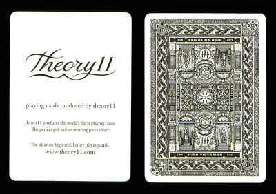 1 x Spielkarte Theorie11 High Victorian - Infokarte ZT 39