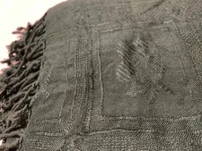 Gray Grey New Neck Scarf/Wrap/Shawl/Hijab Rectangular Pattern