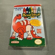 NINTENDO NES VIDEO GAME CARTRIDGE COLOR A DINOSAUR RARE CART VIRGIN GAMES