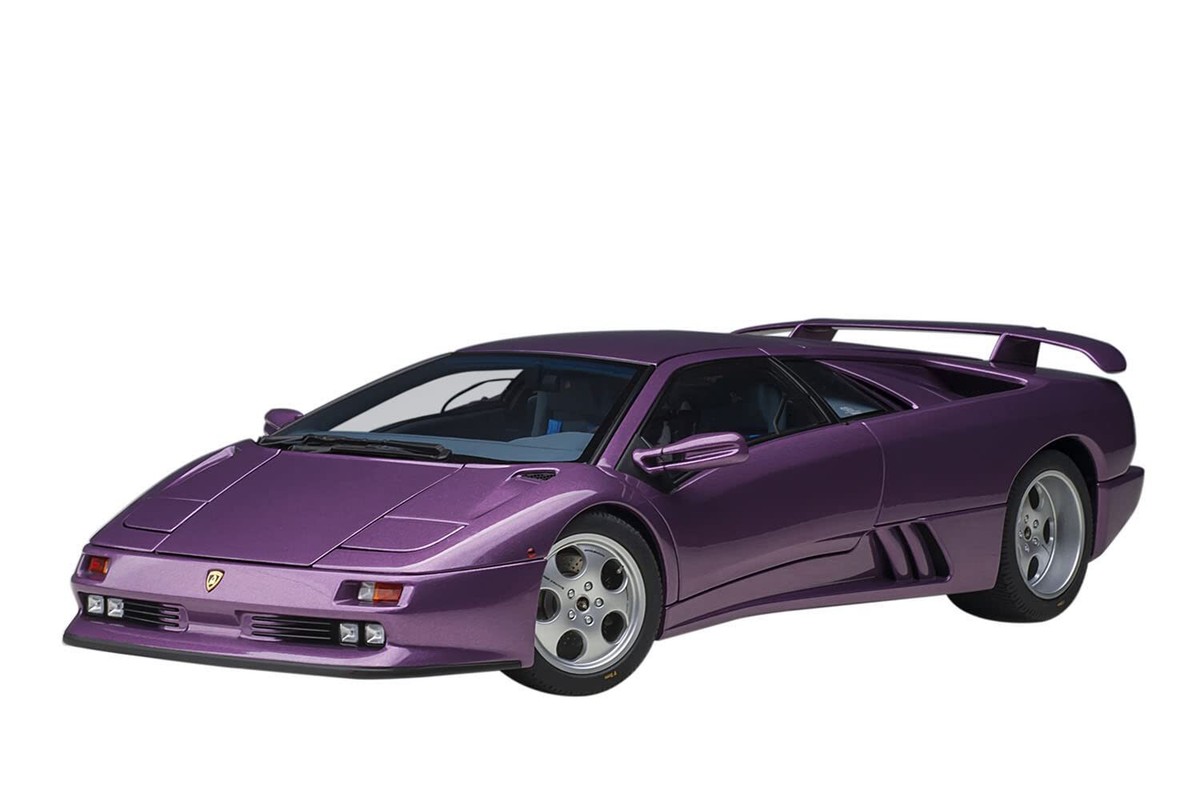 1/18 AUTOart Lamborghini Diablo 6.0 ミニカー 1/18 AUTOart LAMBORGHINI DIABLO 6.0 - BLACK Diecast Car