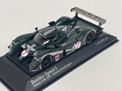1/43 Minichamps Bentley Speed 8  2003 12 H of Sebring  #08 400 031397  CS207