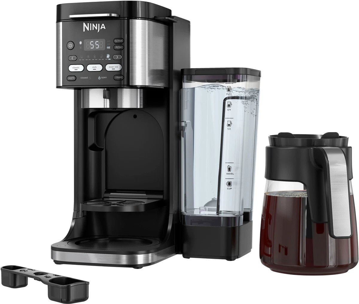 Ninja Pods & Grounds Single Serve K-Cup Coffee Maker Review Makes Great  Iced Coffee! 