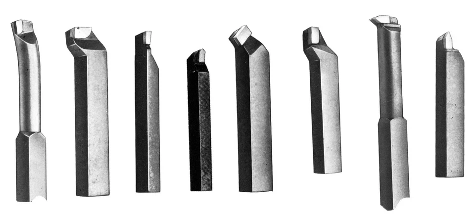 wählen Sie Drehmeißel mit Hartmetallplatte P30 / P20 oder K10 / K20, Drehstähle