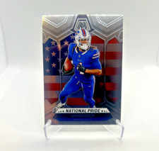 James Cook - 2024 Panini Mosaic #259 National Pride - Buffalo Bills