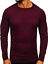 Miniaturansicht 19  - Pullover Strickpullover Sweater Sweatshirt Pulli Rundhals Herren Mix BOLF Motiv