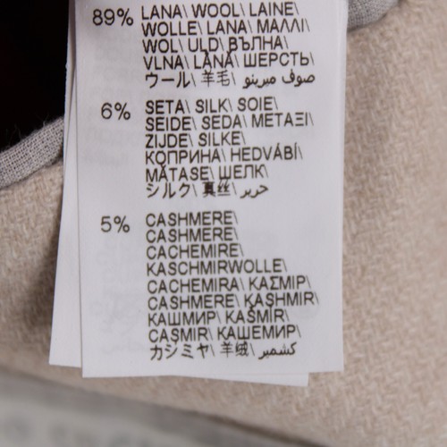 Brunello Cucinelli NWT Wool/Silk/Cashmere Sport Coat Size 50 (40 US) In Beige - Picture 9 of 12