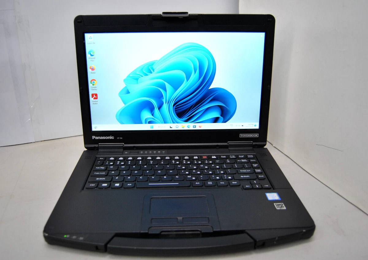 PANASONIC TOUGHBOOK CF54 MK2 i5-6300U 2.4 8GB 256GB M2 SSD & 500GB HD Win 10 Pro