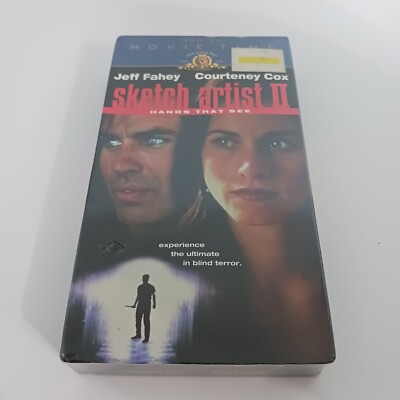 Sketch Artist 2: Hands That See (1994 VHS) Jeff Fahey, Courtney Cox NEW & SEALED