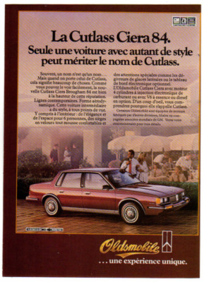 1984 cutlass ciera