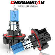 H13 9008 Halogen Headlight Bulbs High Low Beam For Chevy Camaro 2010-2013
