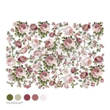 Re-Design with Prima Transfer -Decor Transfers Kacha  - Blushing Blooms Symphony