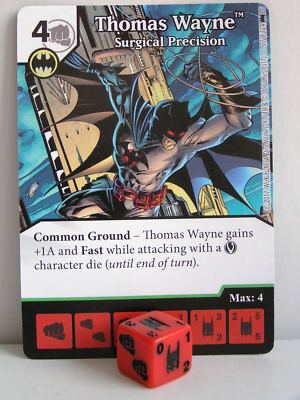Dice Masters - #077 Thomas Wayne Surgical Precision - Batman