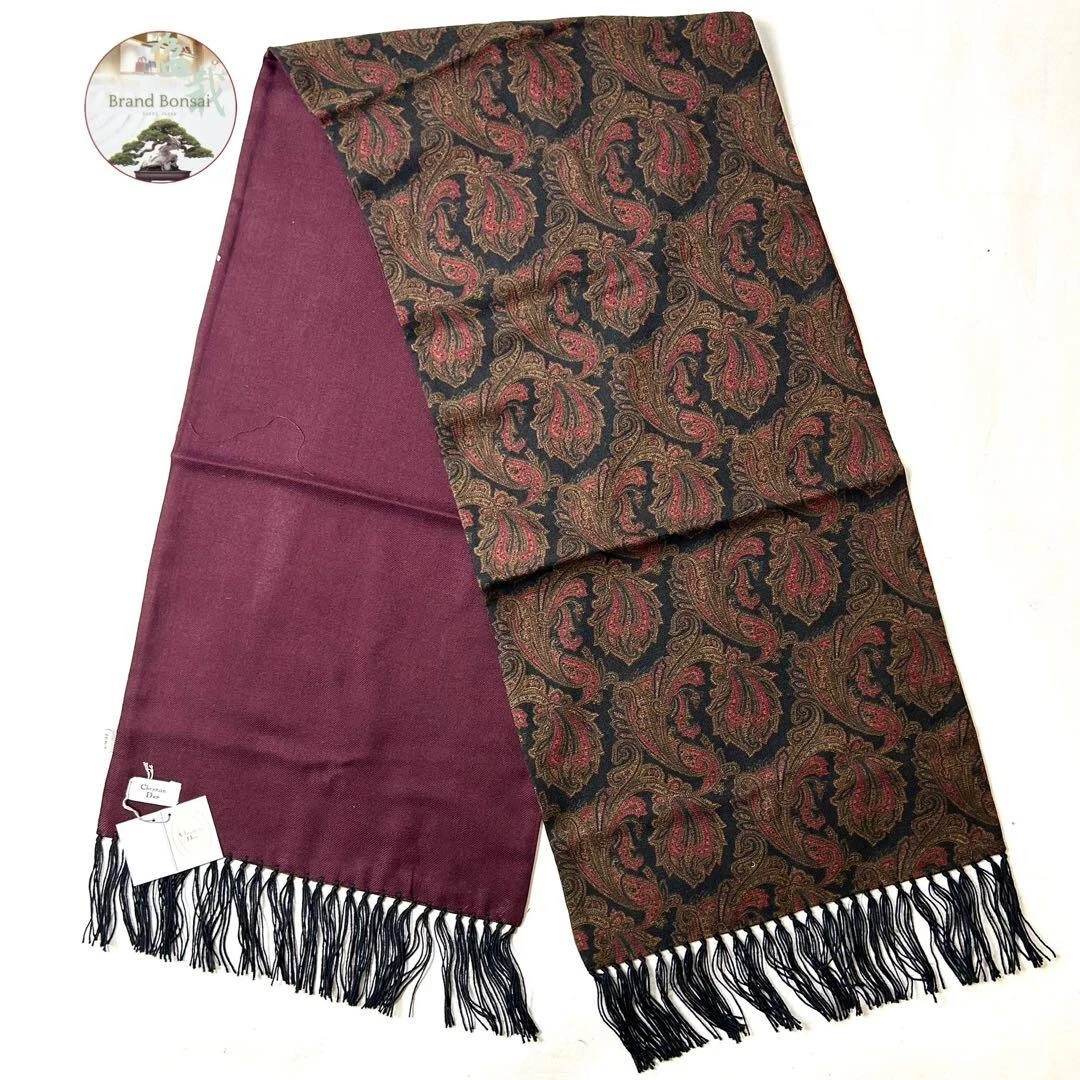 Etole Dior 122 cm en laine et soie en cachemire non utilisée [authentique] A