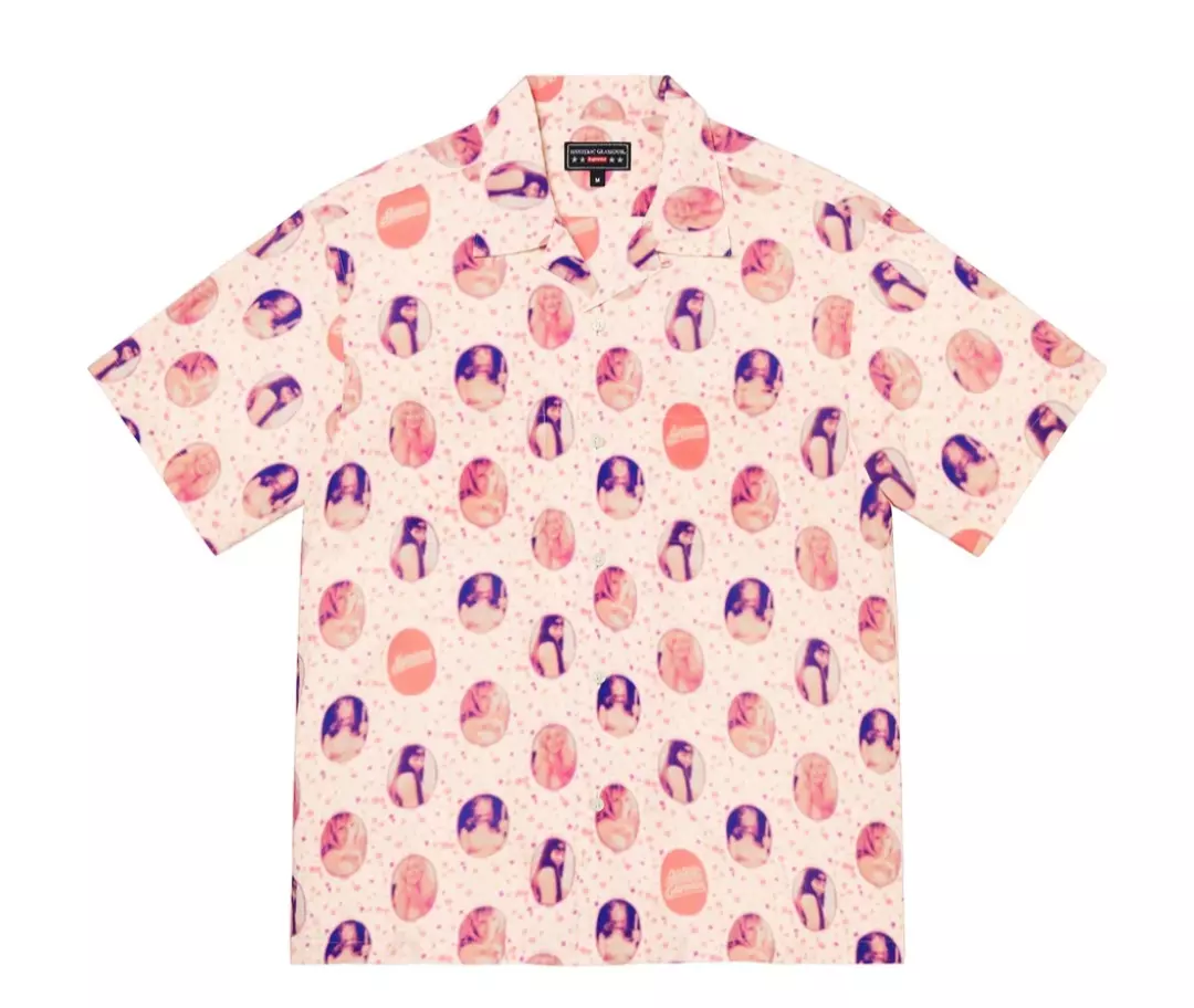 Neuf ! Chemise S/S fille rayonne floue Supreme S/S 21 HYSTERIC GLAMOUR
