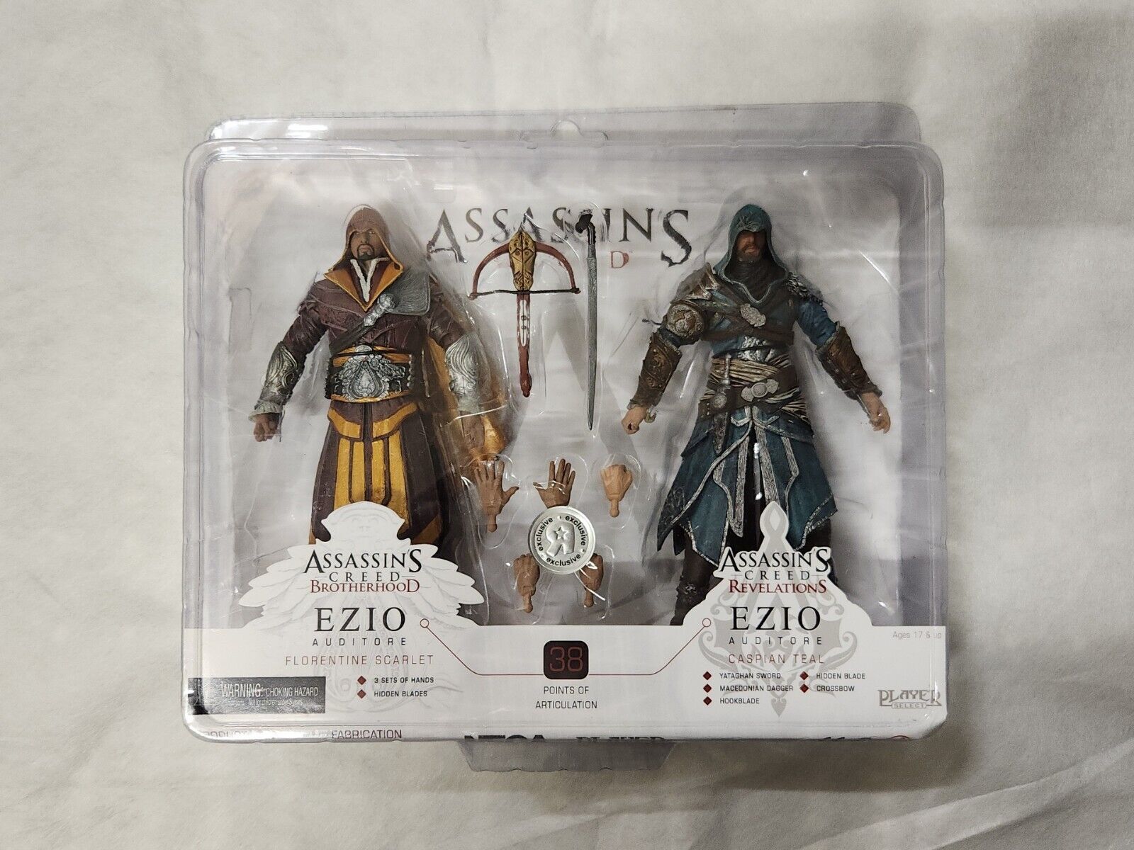 Assassin's Creed: Revelations Ezio Auditore Ultimate figure, NECA