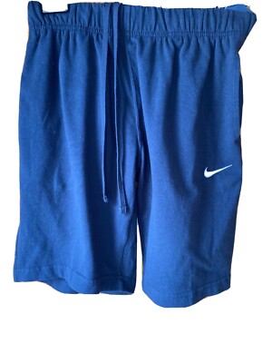 Herren Nike Trikot Shorts-bequeme Shorts Taschen brandneu Etikett Größe Small marineblau
