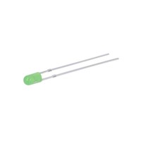 2X OSG5TA3E34B Led 3 Mm GrüN 750-1120Mcd 30° Front: GewöLbt Rastermaß: 2,54Mm Op
