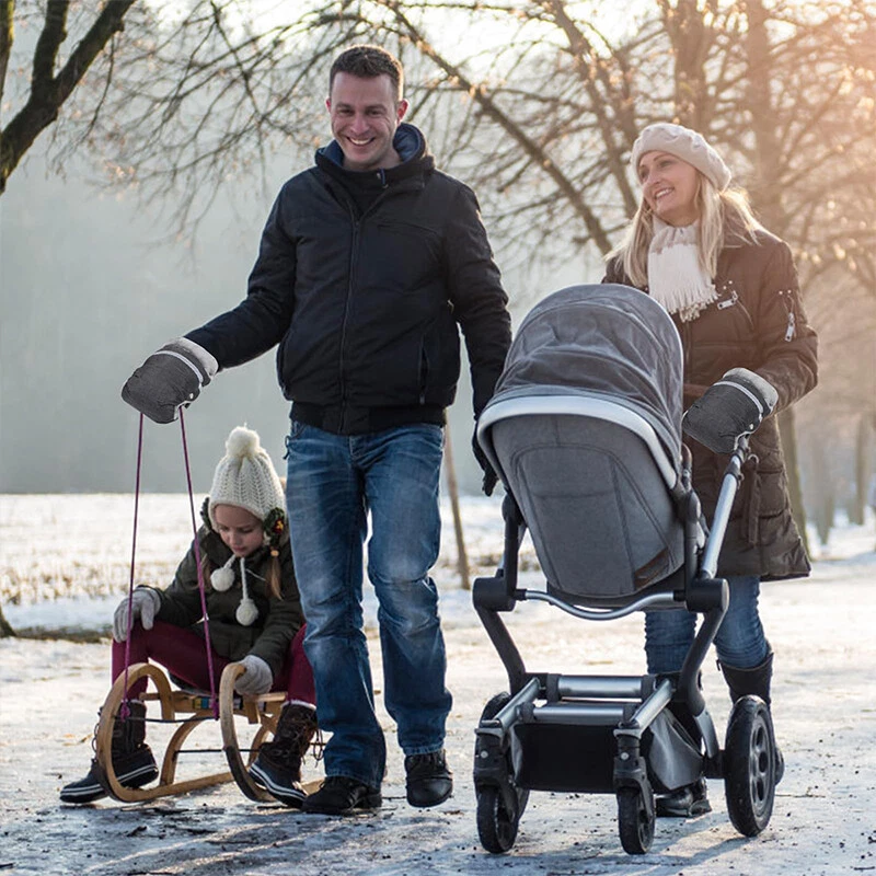 Stroller Hand Muff Stroller Gloves Pram Pushchair Hand Muff Hand Warmer WinterWW - Bild 3 von 4