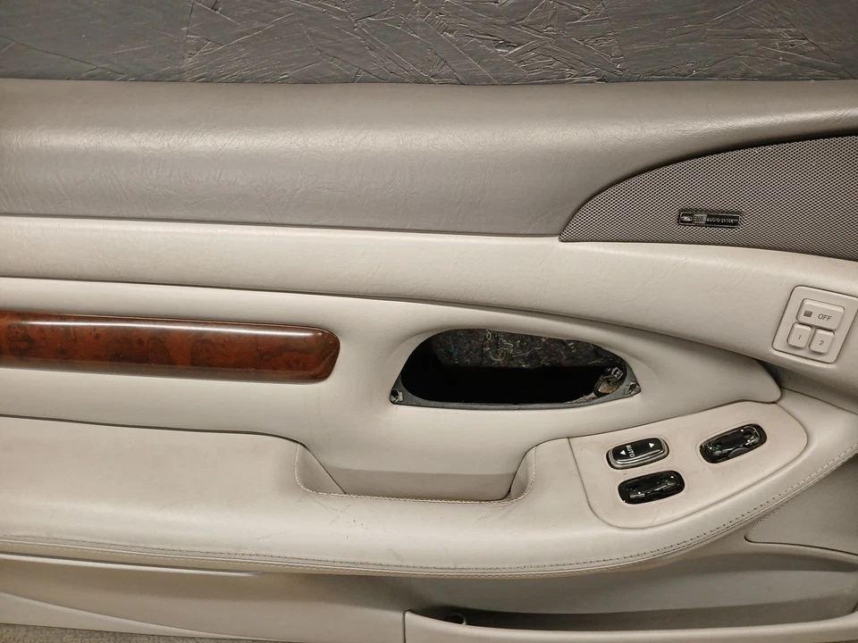 1997 1998 Lincoln Mark VIII Door Panel Graphite Gray LH Driver Side Door Card - Изображение 3 из 4