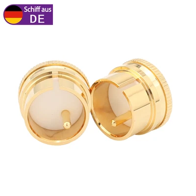 AUDIOCRAST Paar Sound Male-XLR Abschlusskappen XLR Abschlusskappen mit Stecker