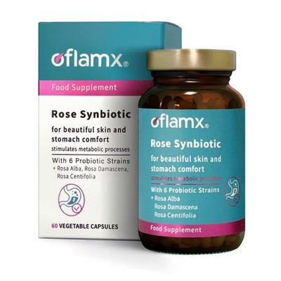 ROSE SYNBIOTIC + 3 ROSENEXTRAKTE NAHRUNGSERGÄNZUNG