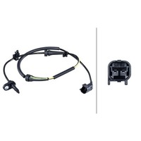 Sensor Raddrehzahl Vorderachse 2-Polig Hella Iam-Expertise Passend FüR Mazda 2