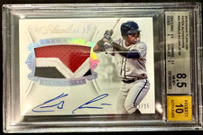 Ronald Acuña Jr 2018 Flawless RC Patch Auto /25 BGS 8.5 Auto 10 Braves RPA SSP