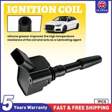 06L905110C Ignition Coil For Audi A4 A5 A6 2015-2025 2.0 TFSI 4 Pin Coil Pack UK