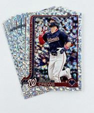 2025 Topps Series 1 2 Silver Cracked Foilboard Ice Parallel You Pick RC Stars