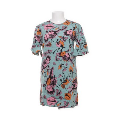 Diane von Furstenberg, Kleid, Größe: XS, Blau/Mehrfarbig #27P