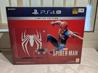 Sony Playstation 4 Pro 1TB Console Marvel Spider-Man Limited Edition