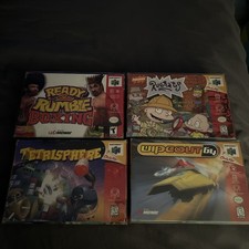 N64 Game Boxes Lot Of 4 Authentic N64 Boxes 
