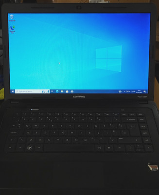 Compaq Presario CQ57, AMD E-300 APU, 4GB RAM, 128GB SSD, SCHLECHTER Akku