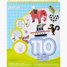 Perler Beads Patterns and Idea Book for Kid's Crafts, 28 pgs