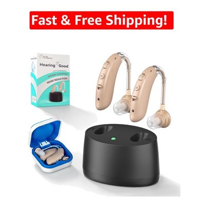 Lightweight Hearing Amplifier for Seniors with Adjustable Modes & Easy Controls