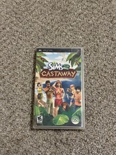 Sims 2: Castaway (Sony PSP, 2007) In Case - With Manual
