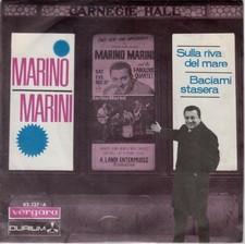 Marino Marini - Sulla Riva Del Mare / Baciami Stasera - 45 giri (OTTIMO)