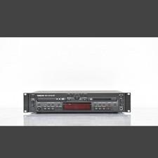 TASCAM MD-CD1MK3 Portable MD CD Player Recorder Used with Power Cable