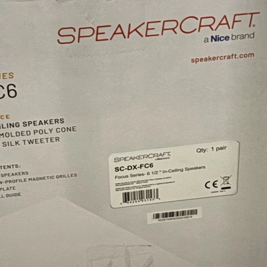 Speakercraft DX-FC6 Focus Series photo 2