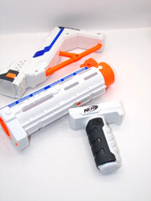 Nerf Retaliator N-Strike Elite Attachment Extension Barrel, shoulder, grip white