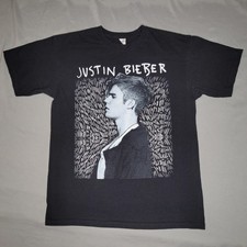 Justin Bieber Shirt Mens Medium Purpose World Tour 2016 Concert Graphic Tee