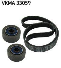 SKF Keilrippenriemensatz VKMA 33059 für CITROËN PEUGEOT C2 307 3A SW 3H Break 3E
