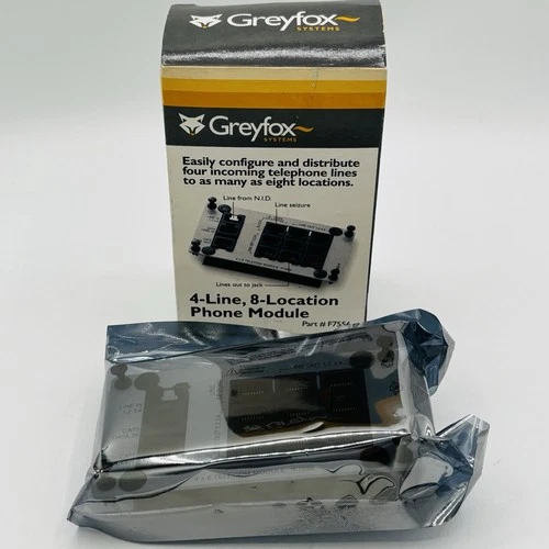 Greyfox Systems 4 Line, 8 Location Phone Module #F7556