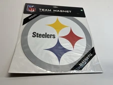 Pittsburgh Steelers NFL 11” Team Logo Magnet Brand New