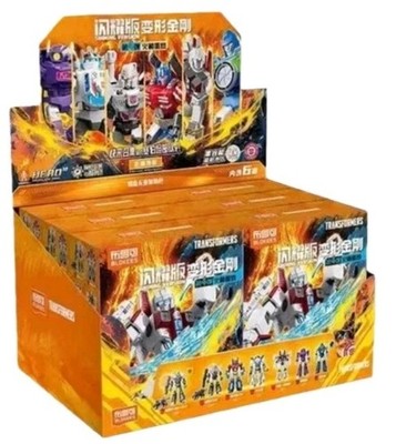Blokees Transformers Shining Version 4 Assembly Model Kit Sealed Retail Box Of 6