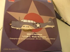Hobby Master 1/72 Douglas SBD-3 Dauntless Wade McClusky  Midway 1942 HA0174 MIB