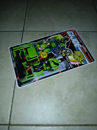 1992 Gi Joe Heat Viper Pre Production Prototype Unique Flawed Missle MOC - Picture 3 of 9